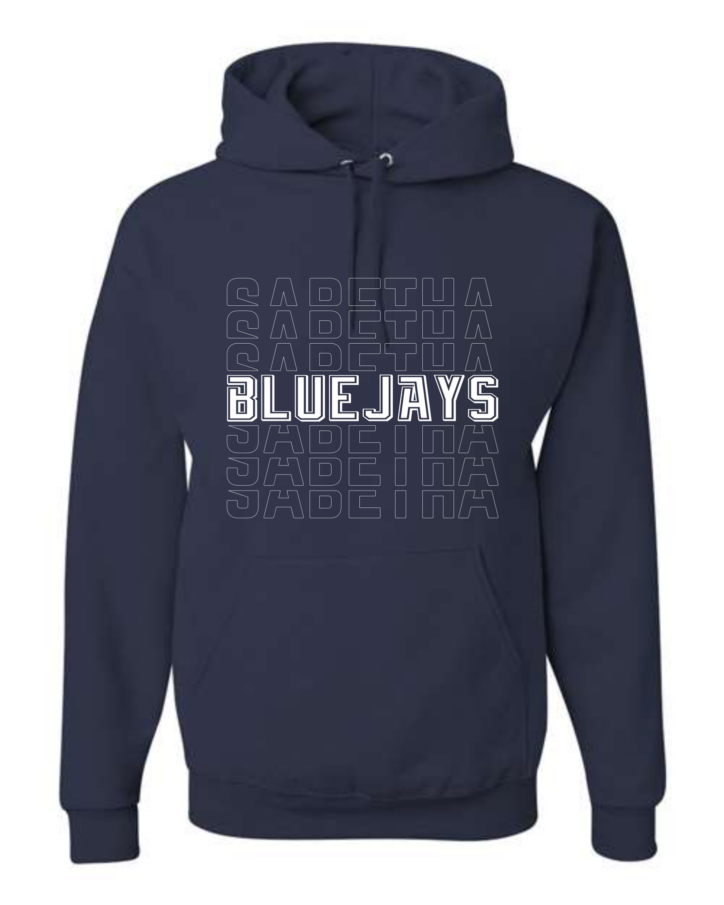 Sabetha Bluejays Stacked Sweatshirts & Outerwear