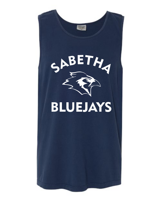 Sabetha Bluejays with Logo Tank Tops