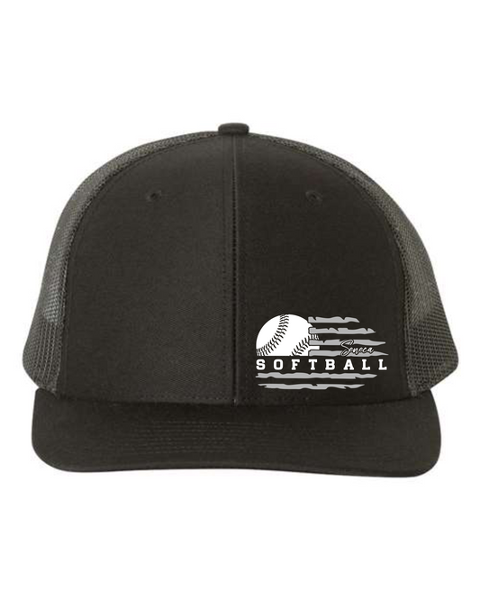 Seneca Softball Flag Headwear