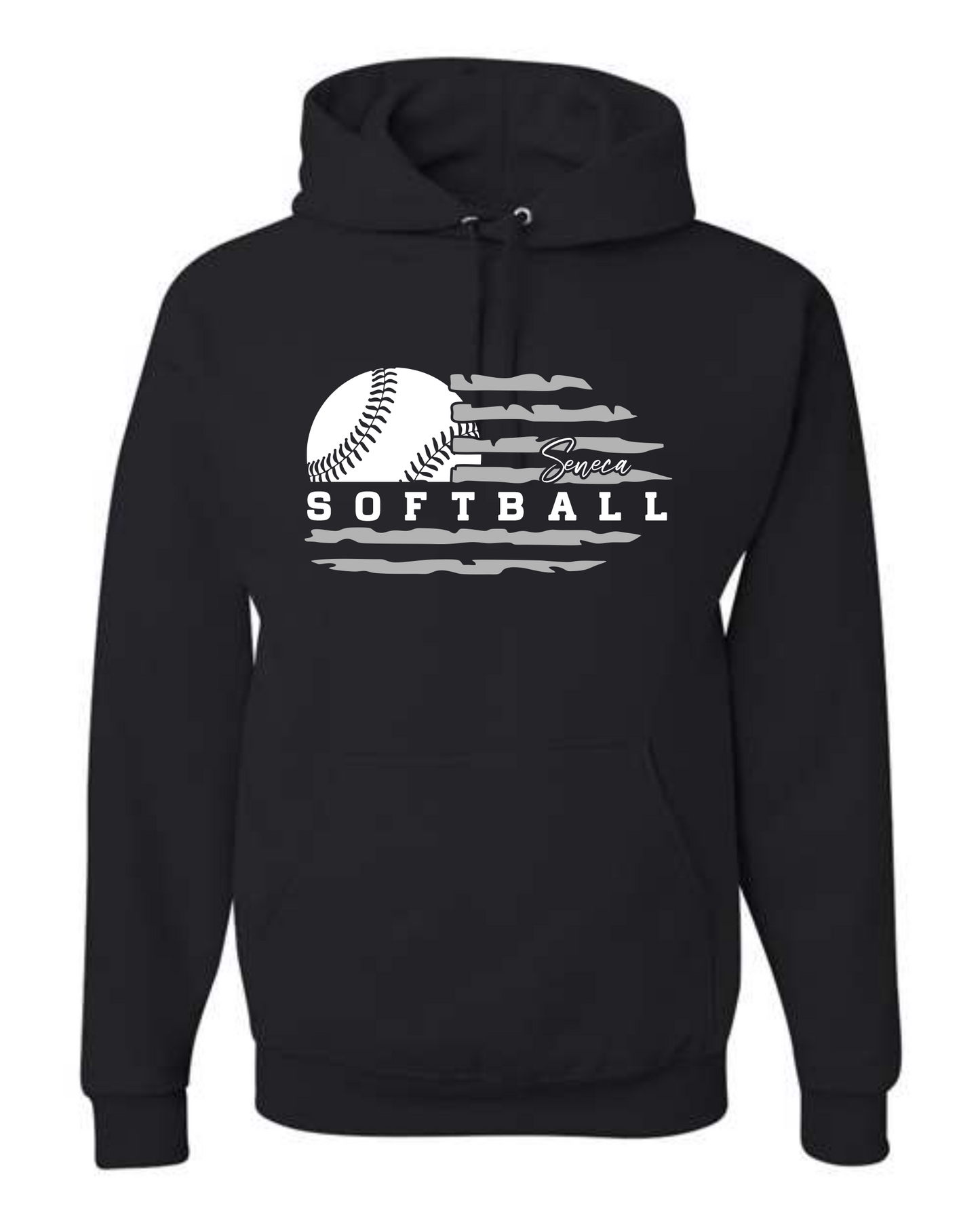 Seneca Softball Flag Sweatshirts & Outerwear