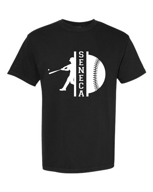 Seneca Baseball Batter T-Shirts & Long Sleeve