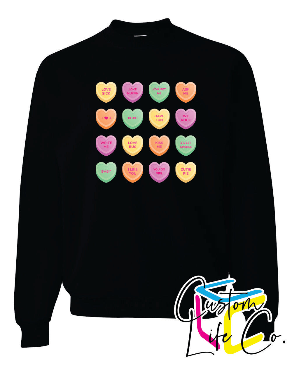 Valentine's Day Adult Crewneck D2