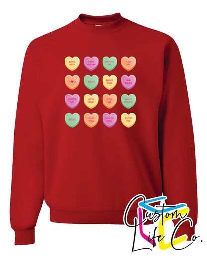 Valentine's Day Adult Crewneck D2