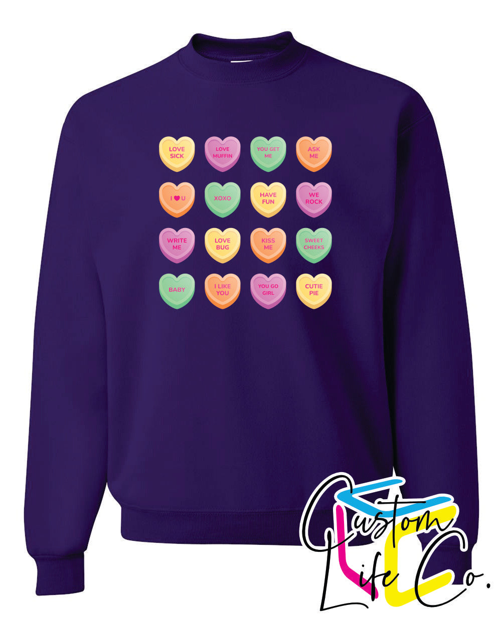 Valentine's Day Adult Crewneck D2