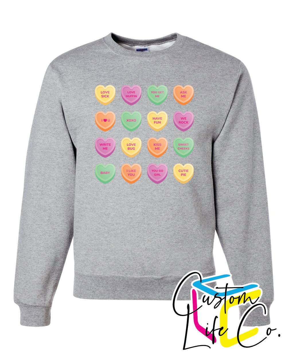 Valentine's Day Adult Crewneck D2