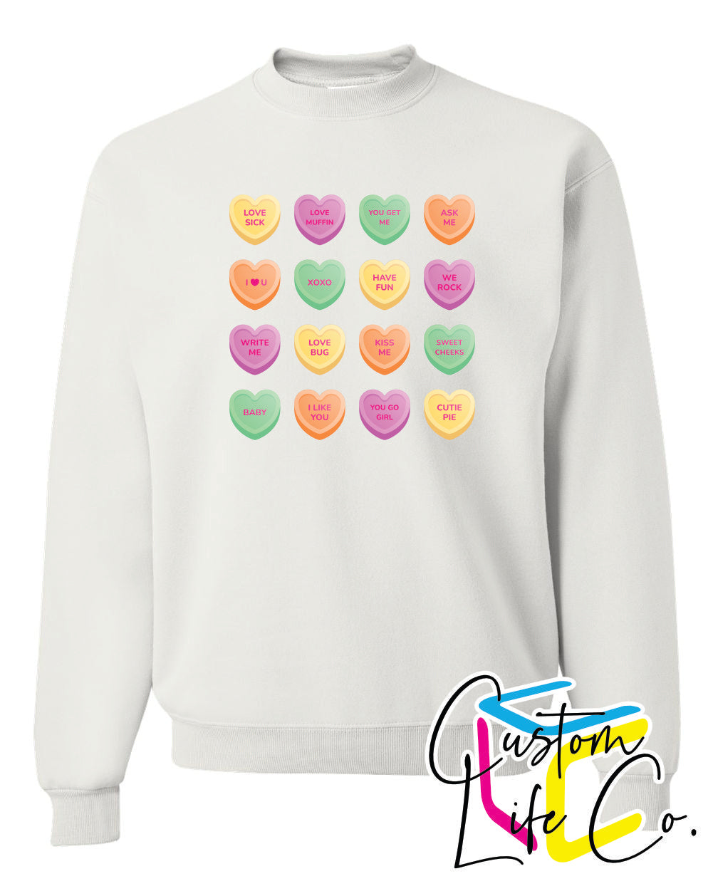 Valentine's Day Adult Crewneck D2