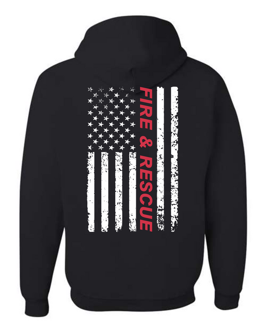 Fire & Rescue Flag Sweatshirts & Outerwear