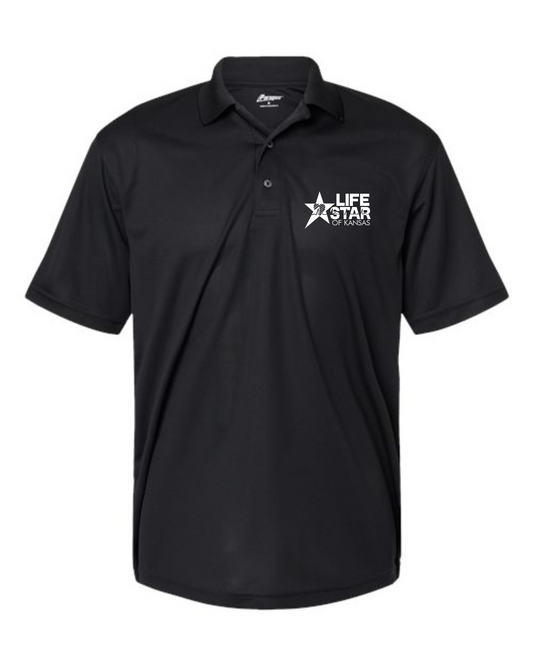 Life Star Black/White Logo Polos & Dresswear