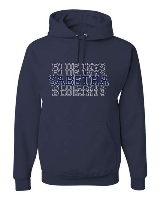 Sabetha Bluejays Repeated Sweatshirts & Outerwear
