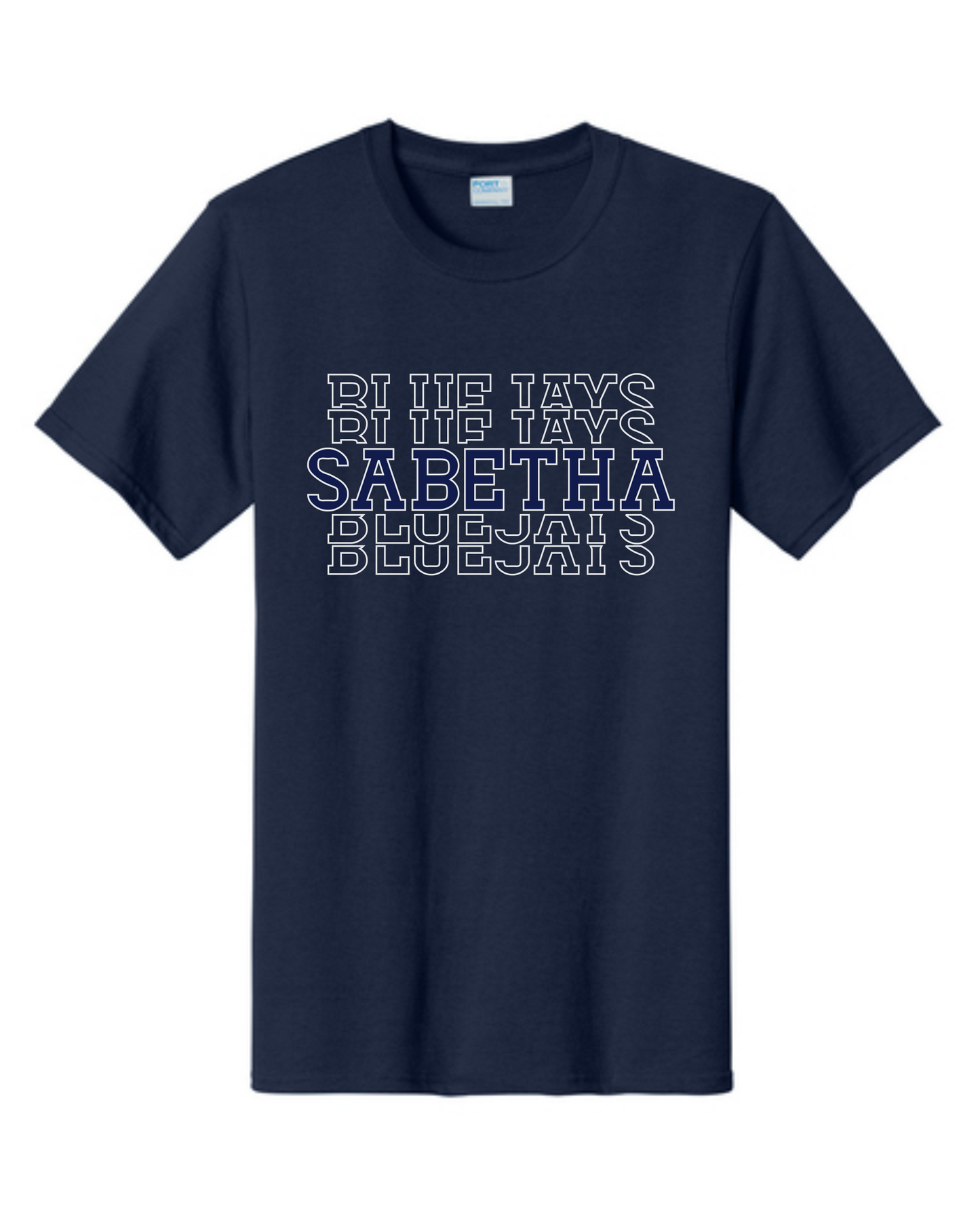 Sabetha Bluejays Repeated Tall Apparel