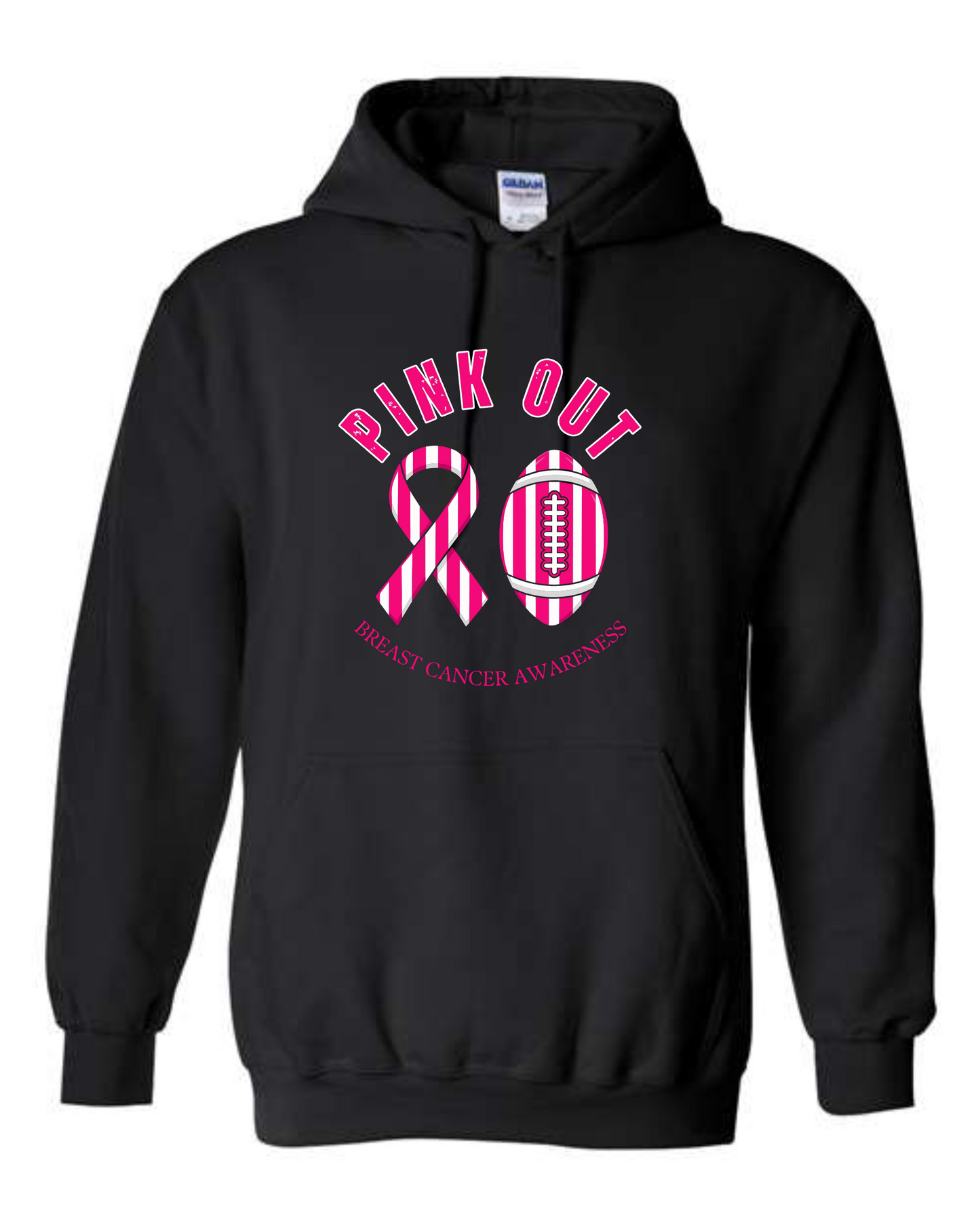 SHS Cheer Pink Out Hooded Sweatshirt