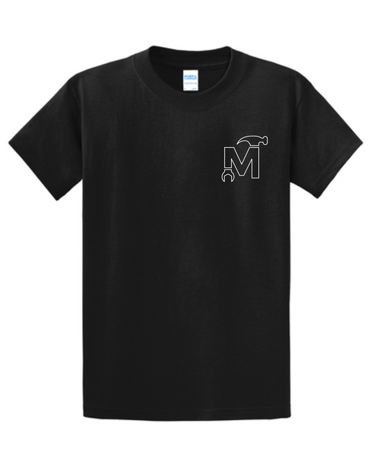 Morey Maintenance Black/White Logo Tall Apparel