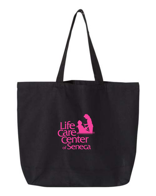 LifeCare Pink Logo Bags