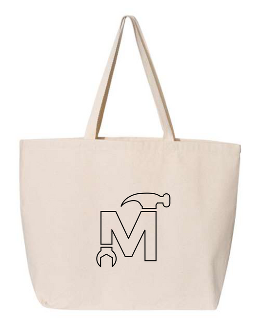 Morey Maintenance Black Logo Bags