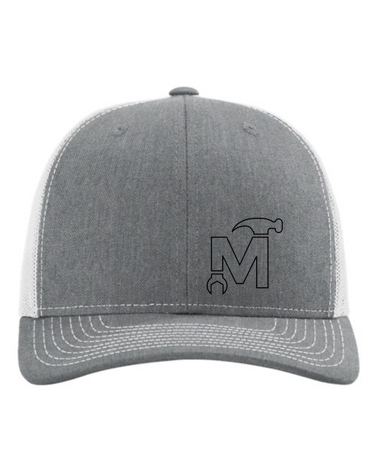 Morey Maintenance Black Logo Headwear