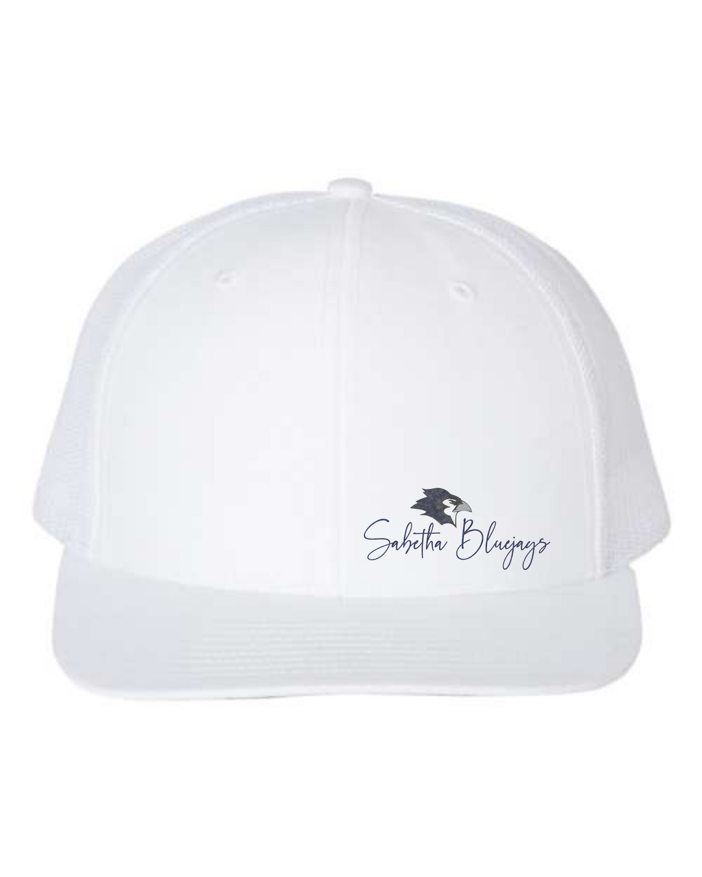 Sabetha Bluejays Distressed Script Headwear