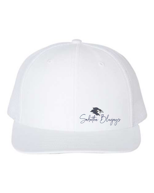 Sabetha Bluejays Distressed Script Headwear