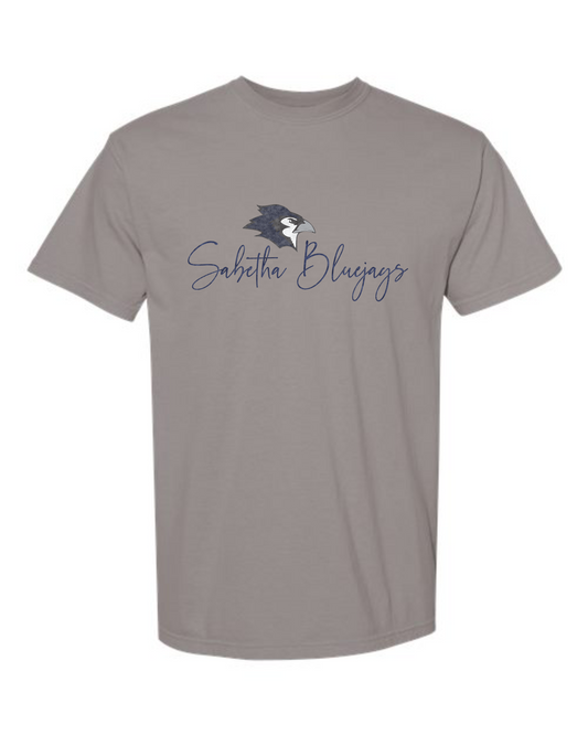 Sabetha Bluejays Distressed Script T-Shirts & Long Sleeve