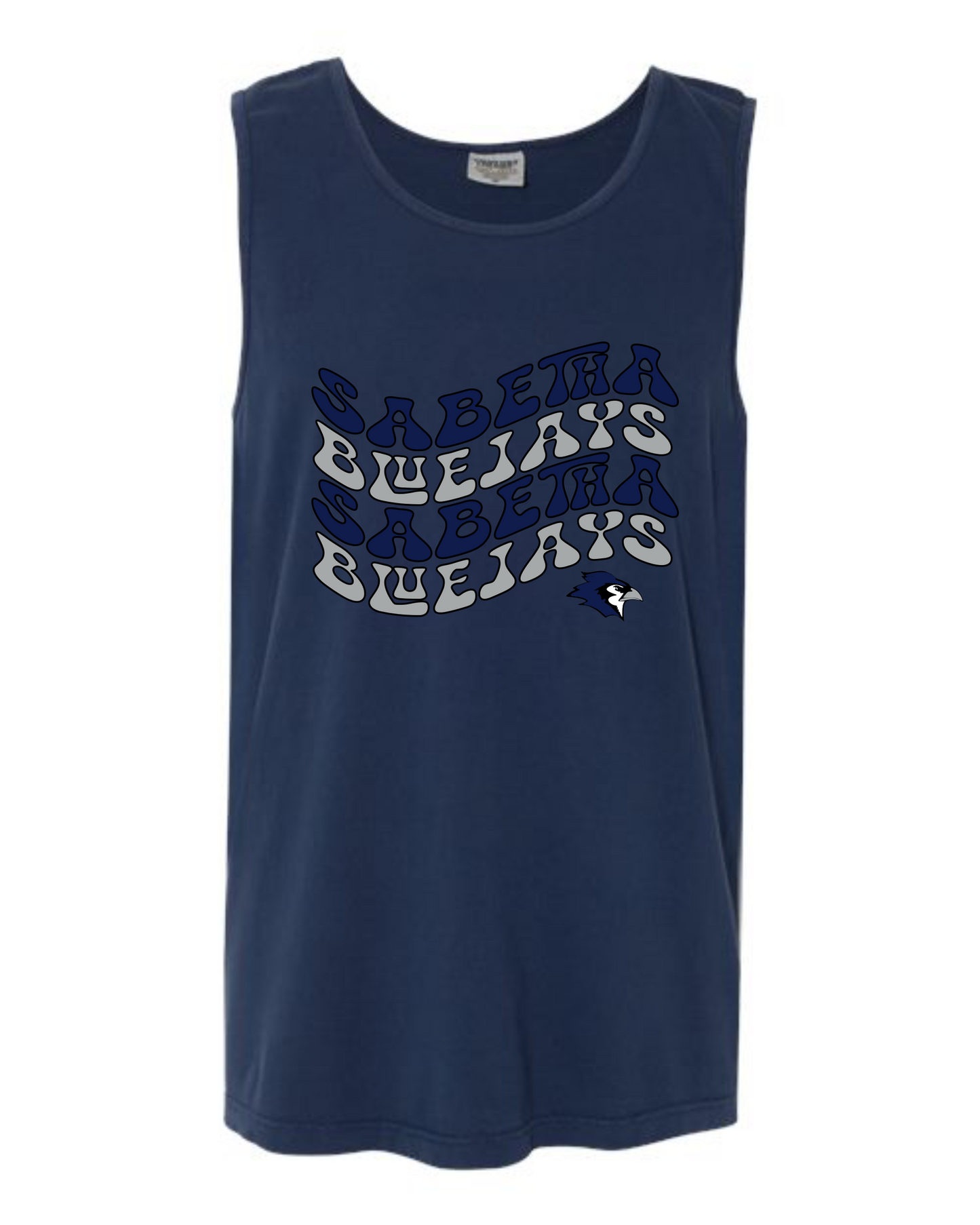 Groovy Sabetha Bluejays Tank Tops