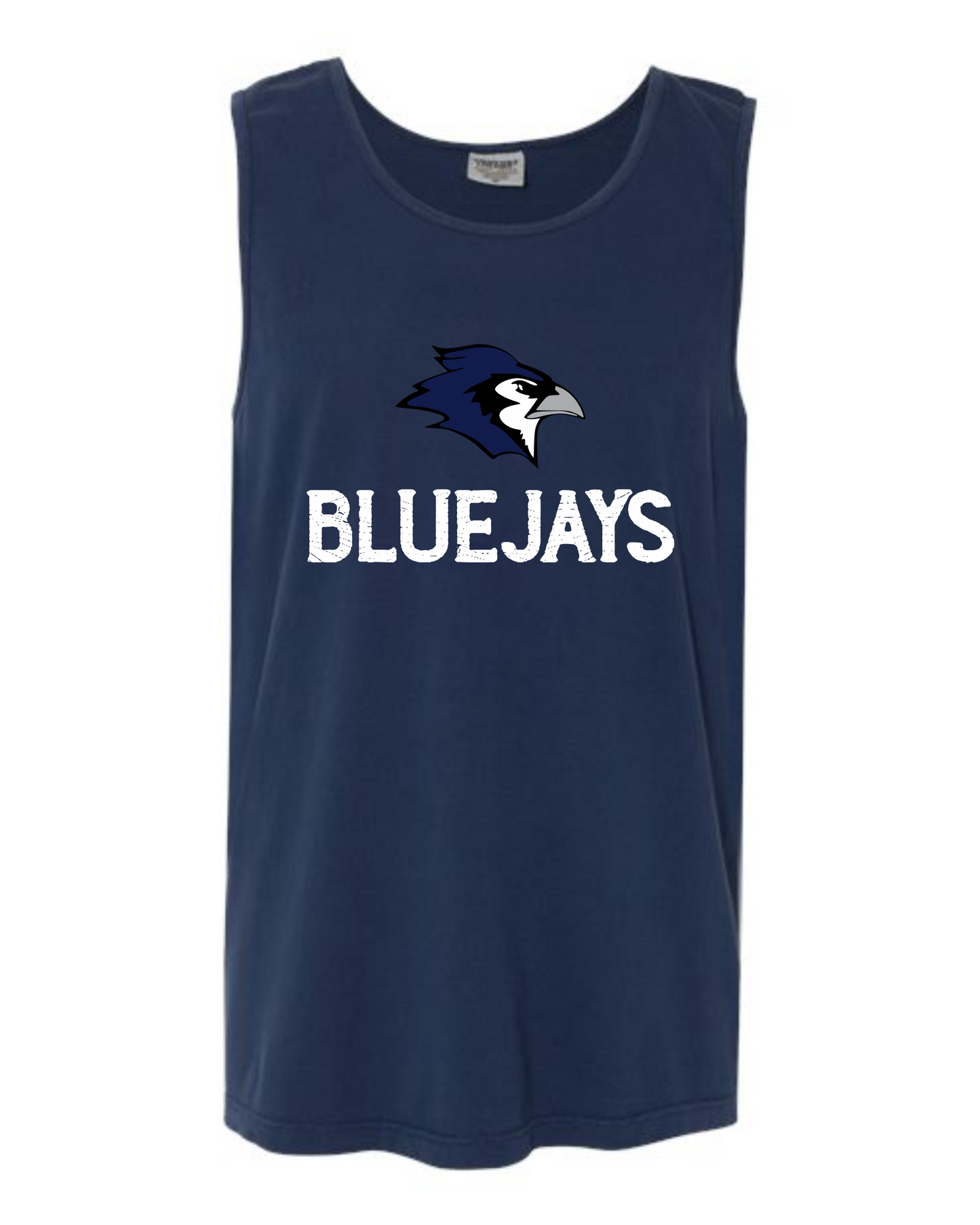 Bluejays with Logo Tank Tops