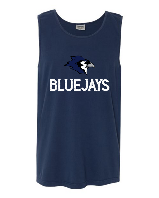Bluejays with Logo Tank Tops