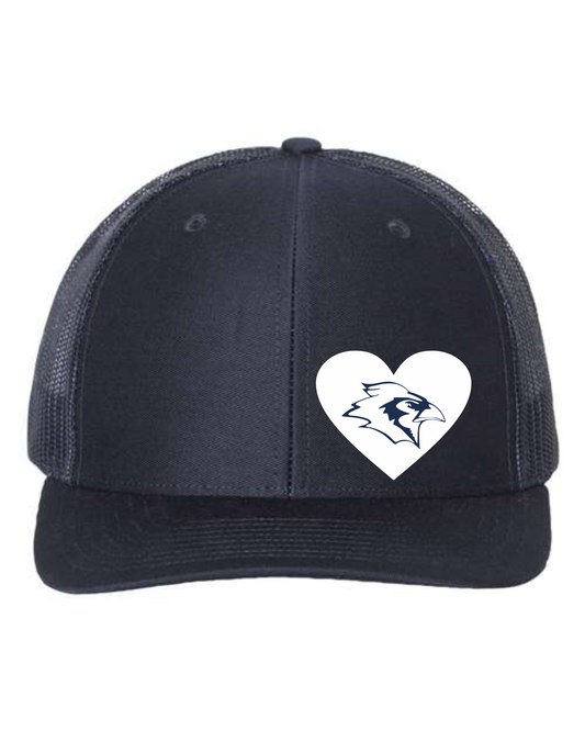 Bluejay Heart Headwear