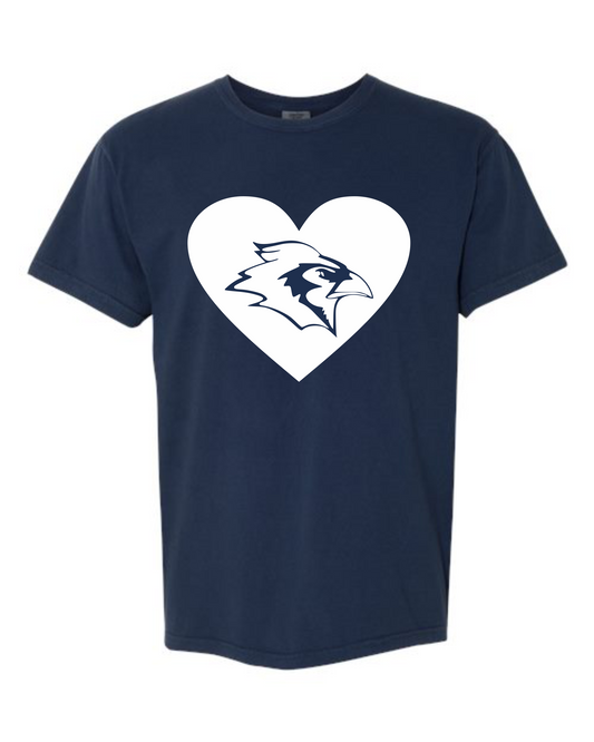 Bluejay Heart T-Shirts & Long Sleeve
