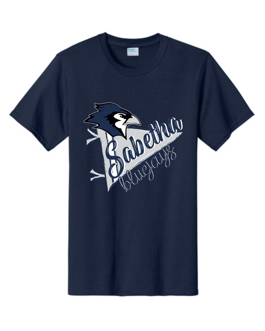 Sabetha Bluejays Flag Tall Apparel