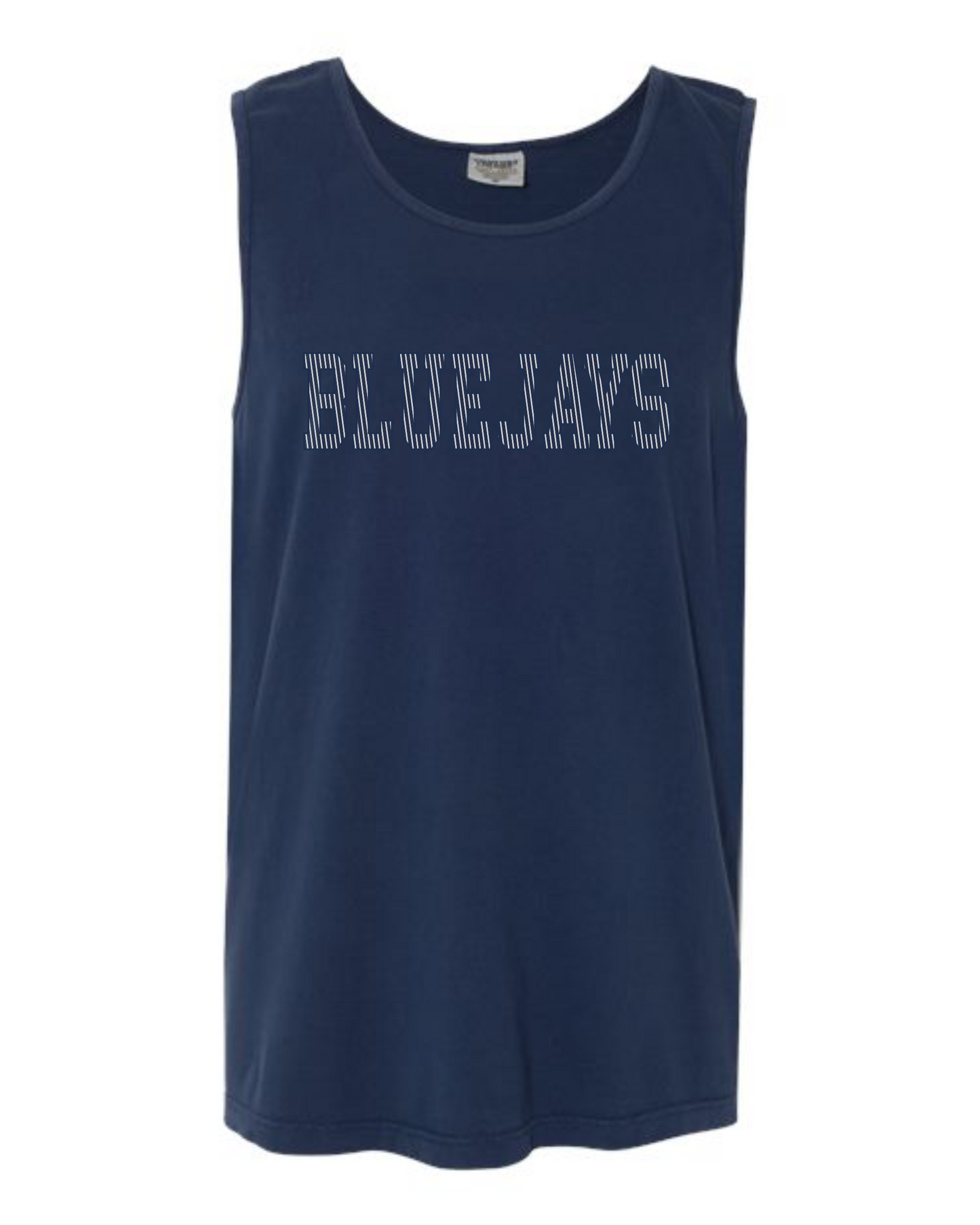 Bluejays Striped Tank Tops