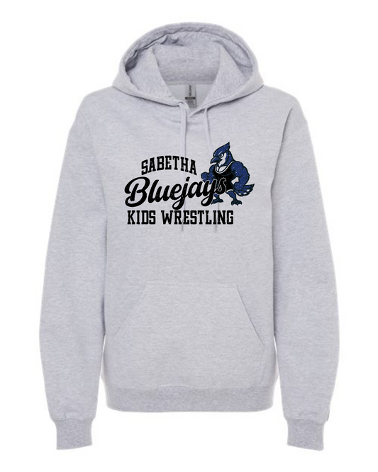 Sabetha Bluejays Kids Wrestling Sweatshirts & Outerwear