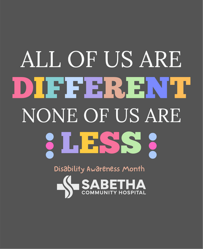 SCH Disability Awareness Apparel
