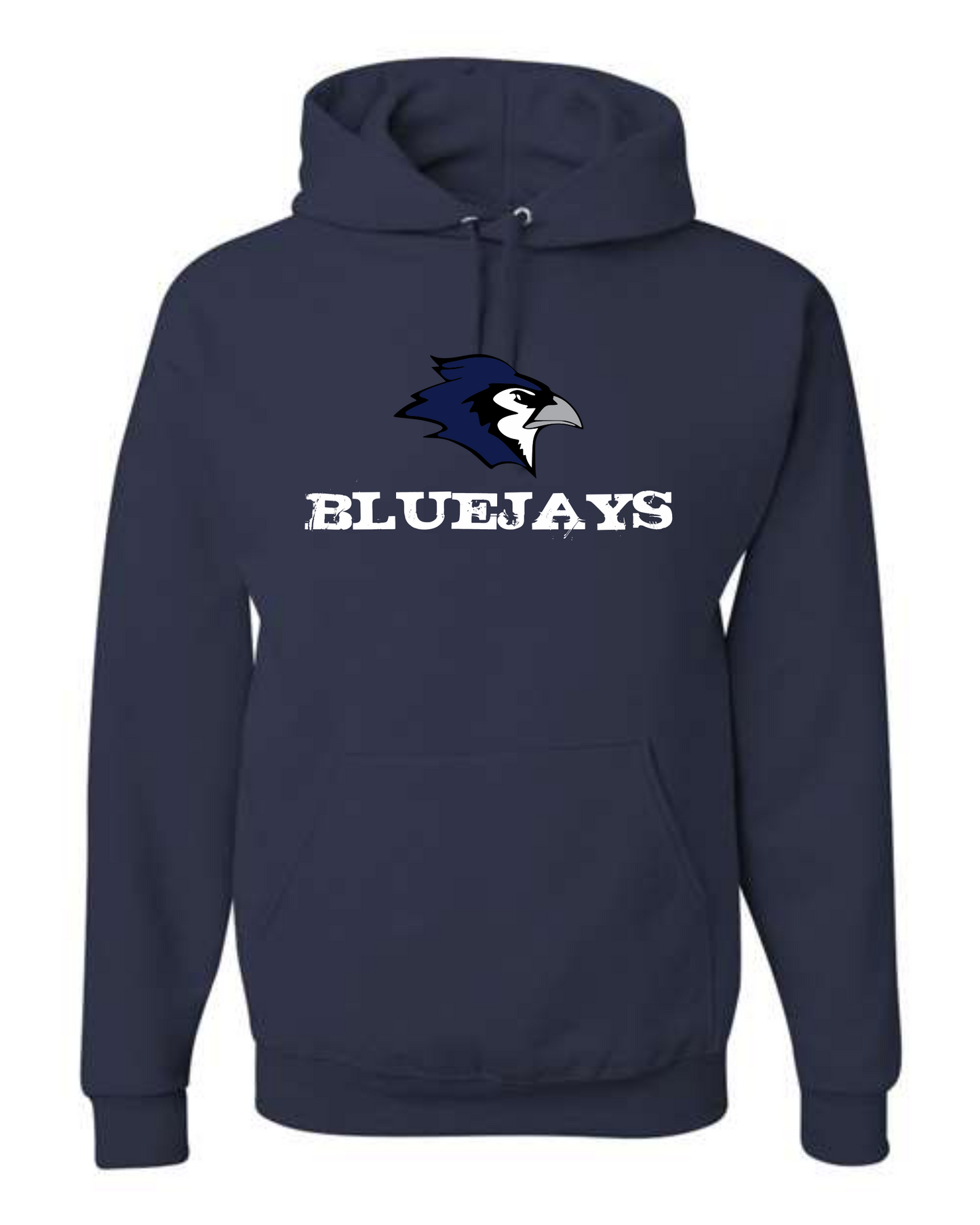 Bluejays Distressed Sweatshirts & Outerwear