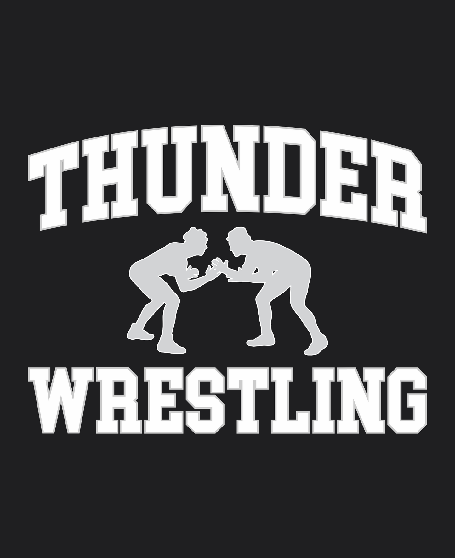 Thunder Wrestling Fan Gear D6 T-Shirts & Long Sleeves
