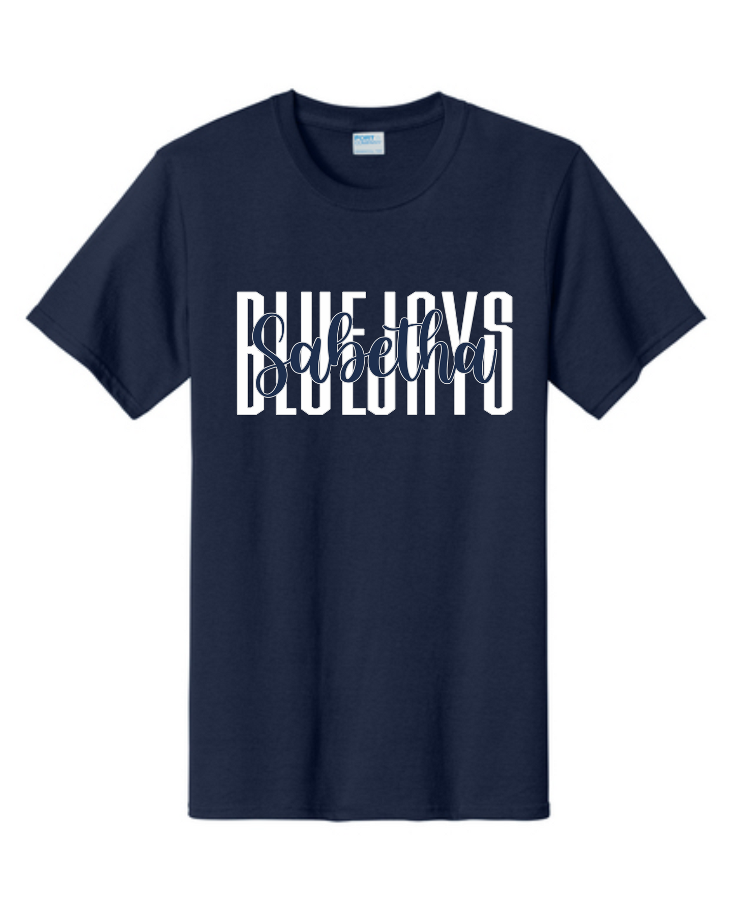 Sabetha Bluejays Layered Tall Apparel