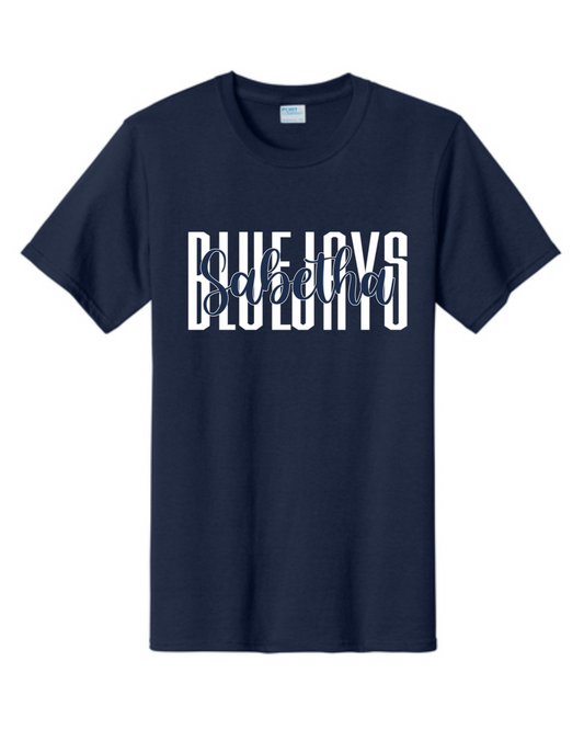 Sabetha Bluejays Layered Tall Apparel