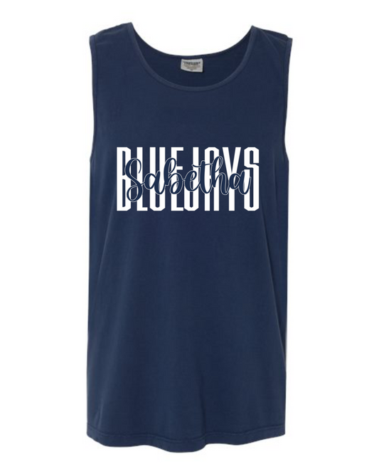 Sabetha Bluejays Layered Tank Tops