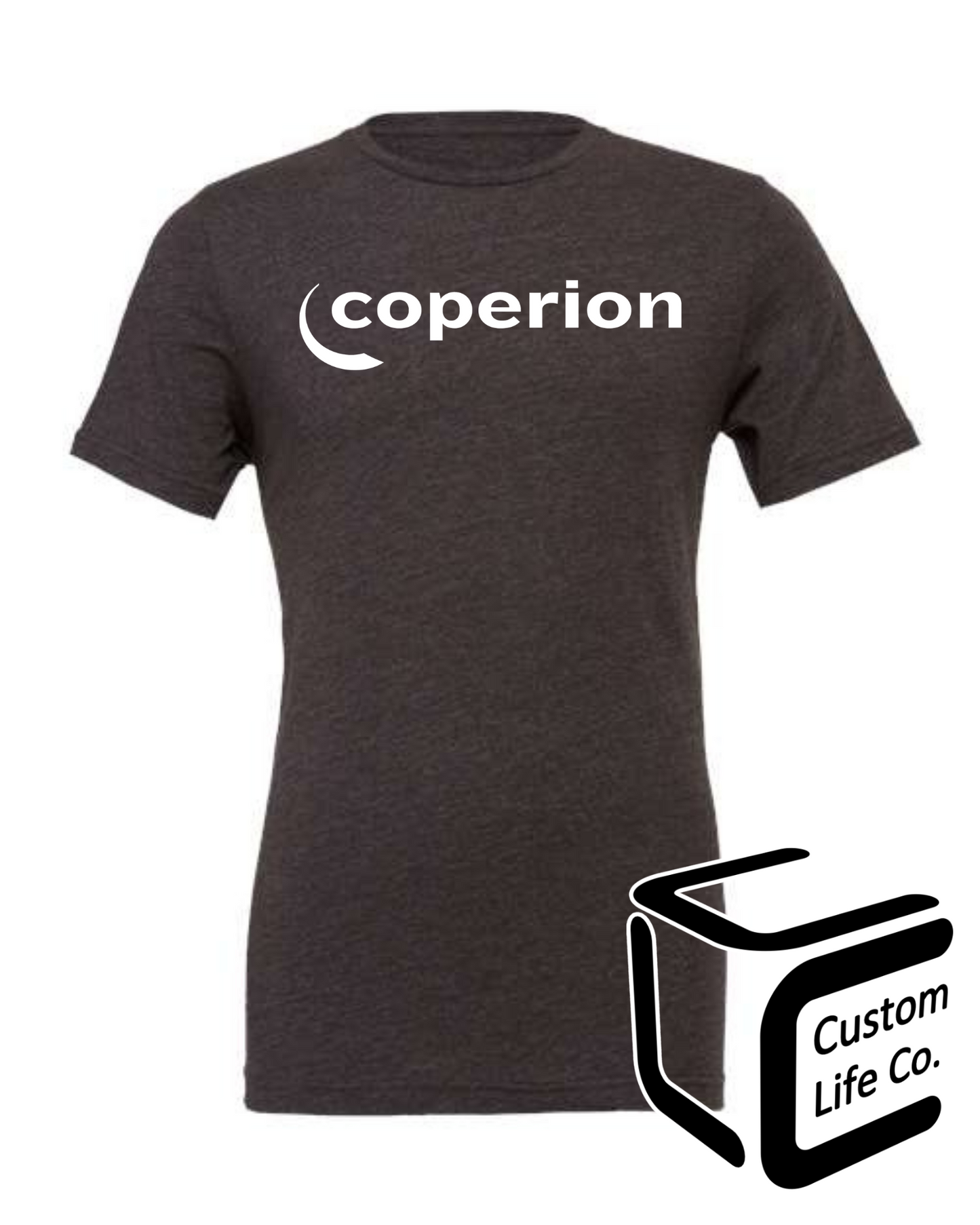 Coperion White Graphic Adult T-Shirt