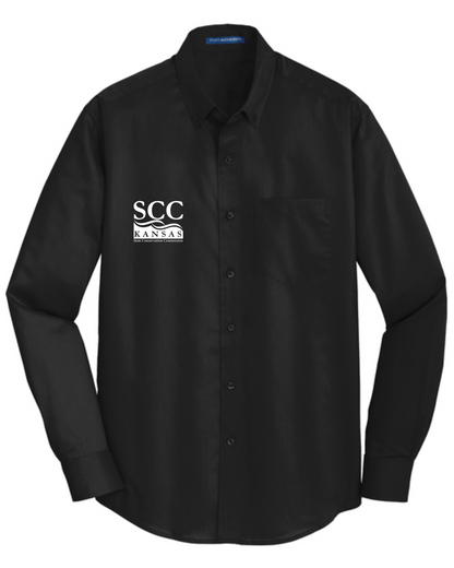 Kansas SCC Tall Twill Long Sleeve Dress Shirt