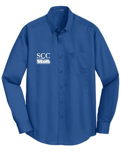Kansas SCC Tall Twill Long Sleeve Dress Shirt