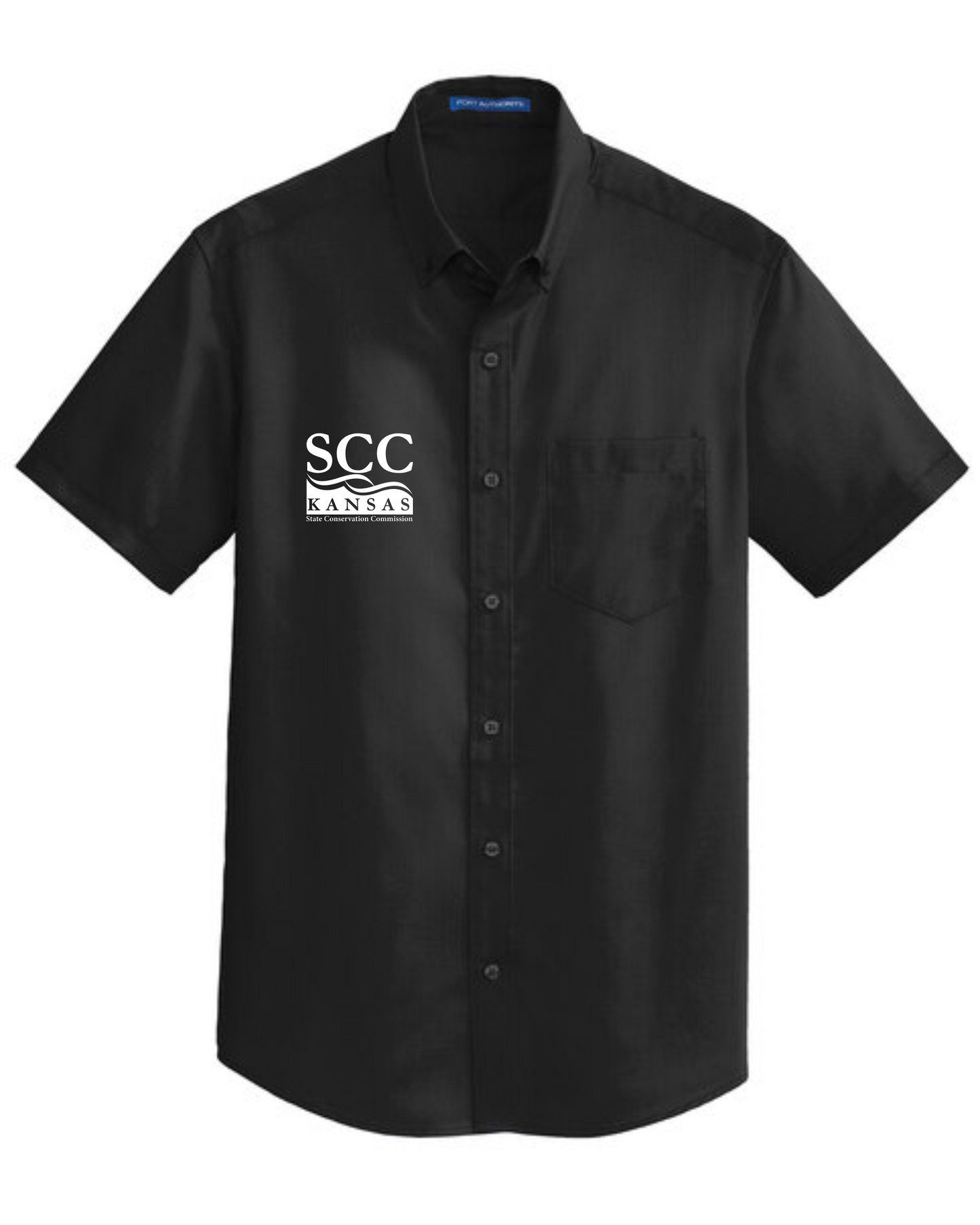 Kansas SCC Twill Short Sleeve Dress Shirt