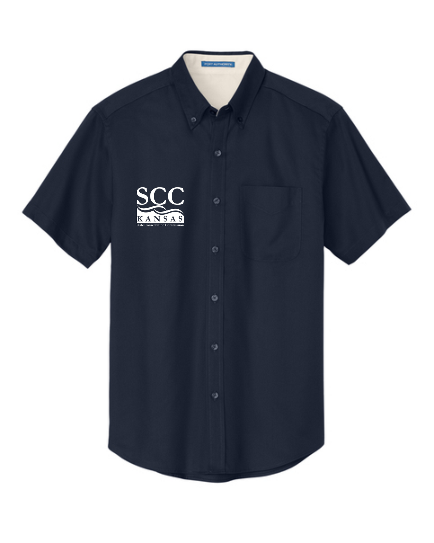 Kansas SCC Tall Twill Short Sleeve Dress Shirt