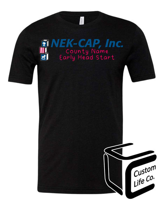 Nemaha Co. Early Head Start Preschool Adult T-Shirt
