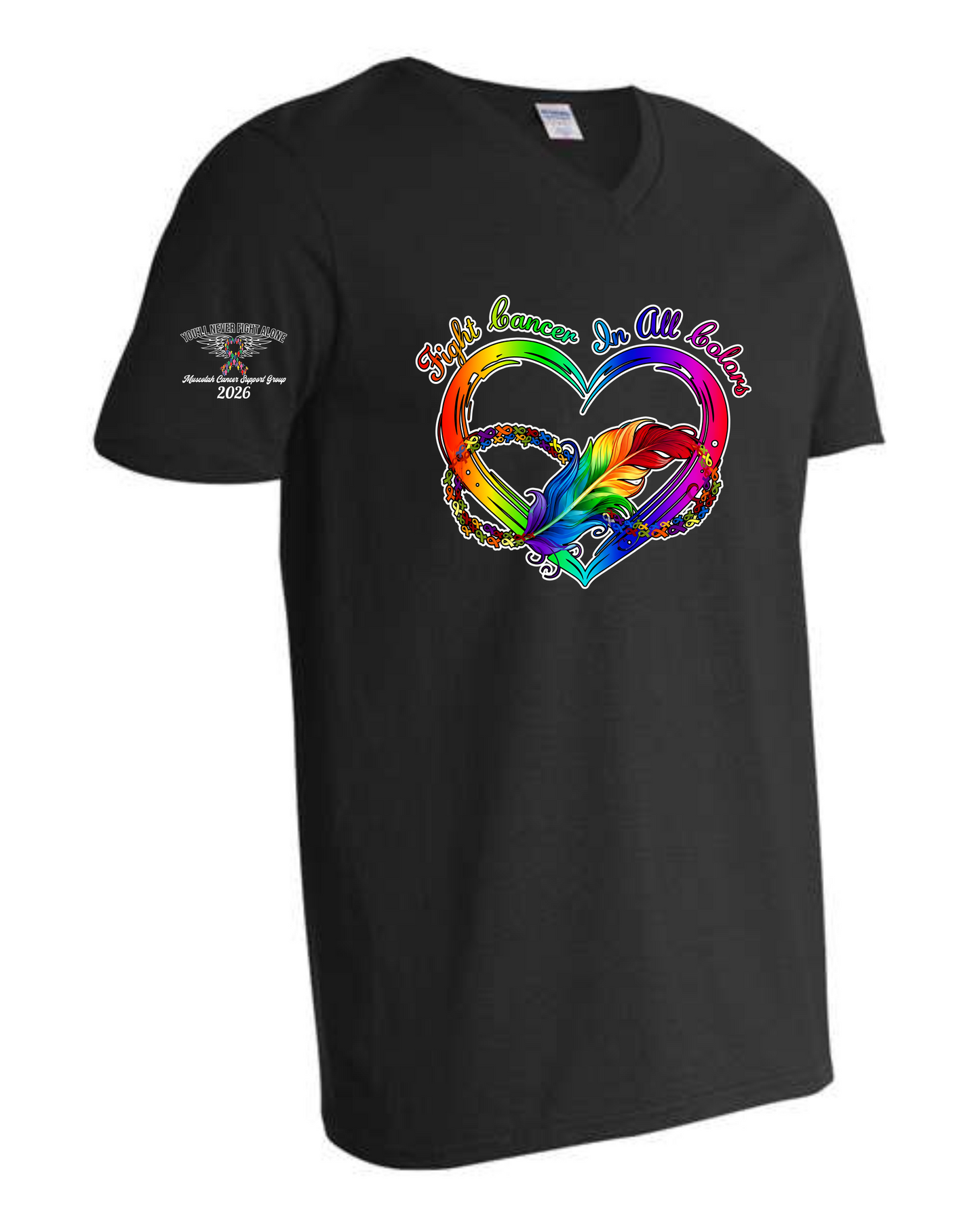 Golf Tournament Fundraiser V-Neck T-Shirt