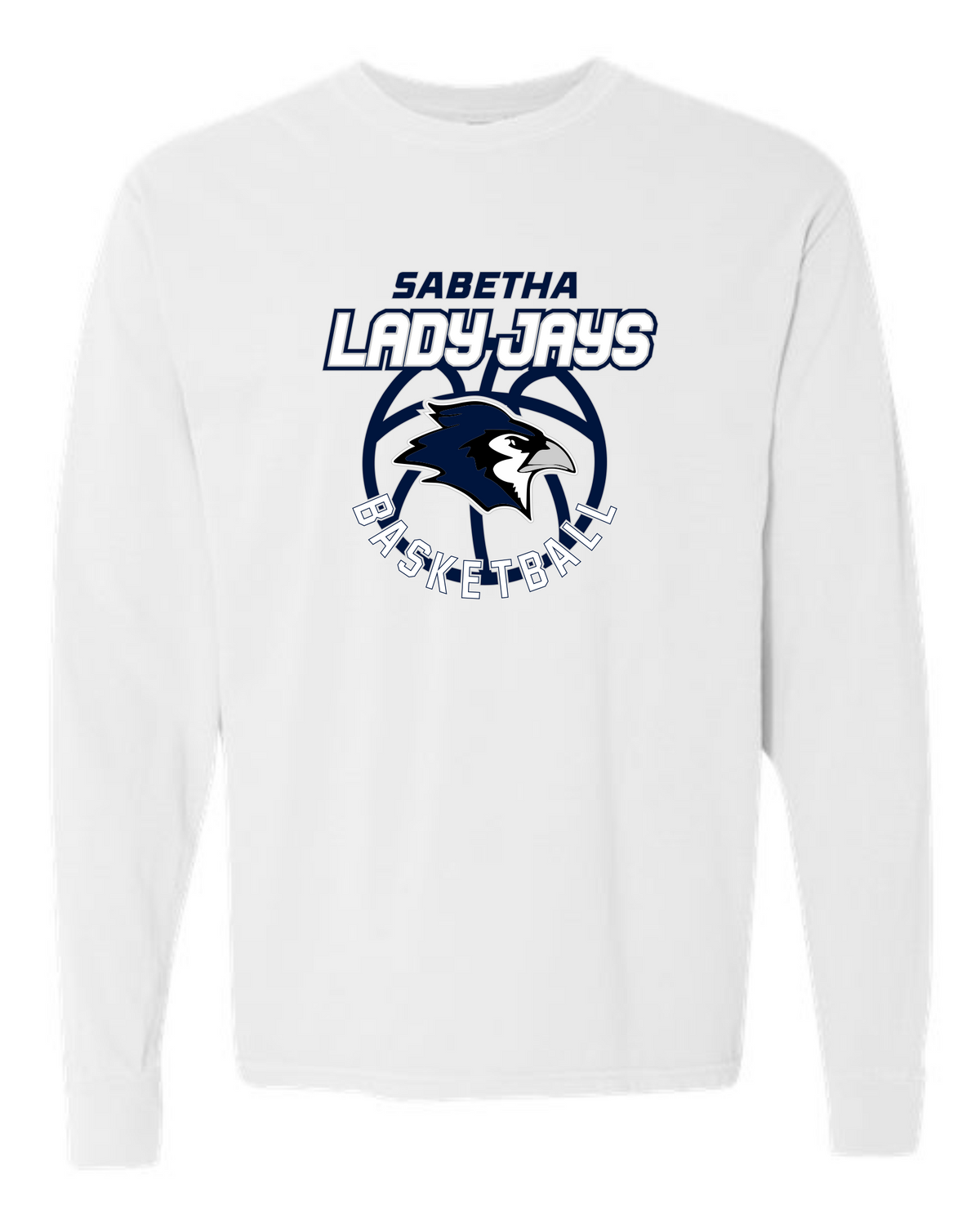 SMS Girls Basketball Long Sleeve T-Shirt