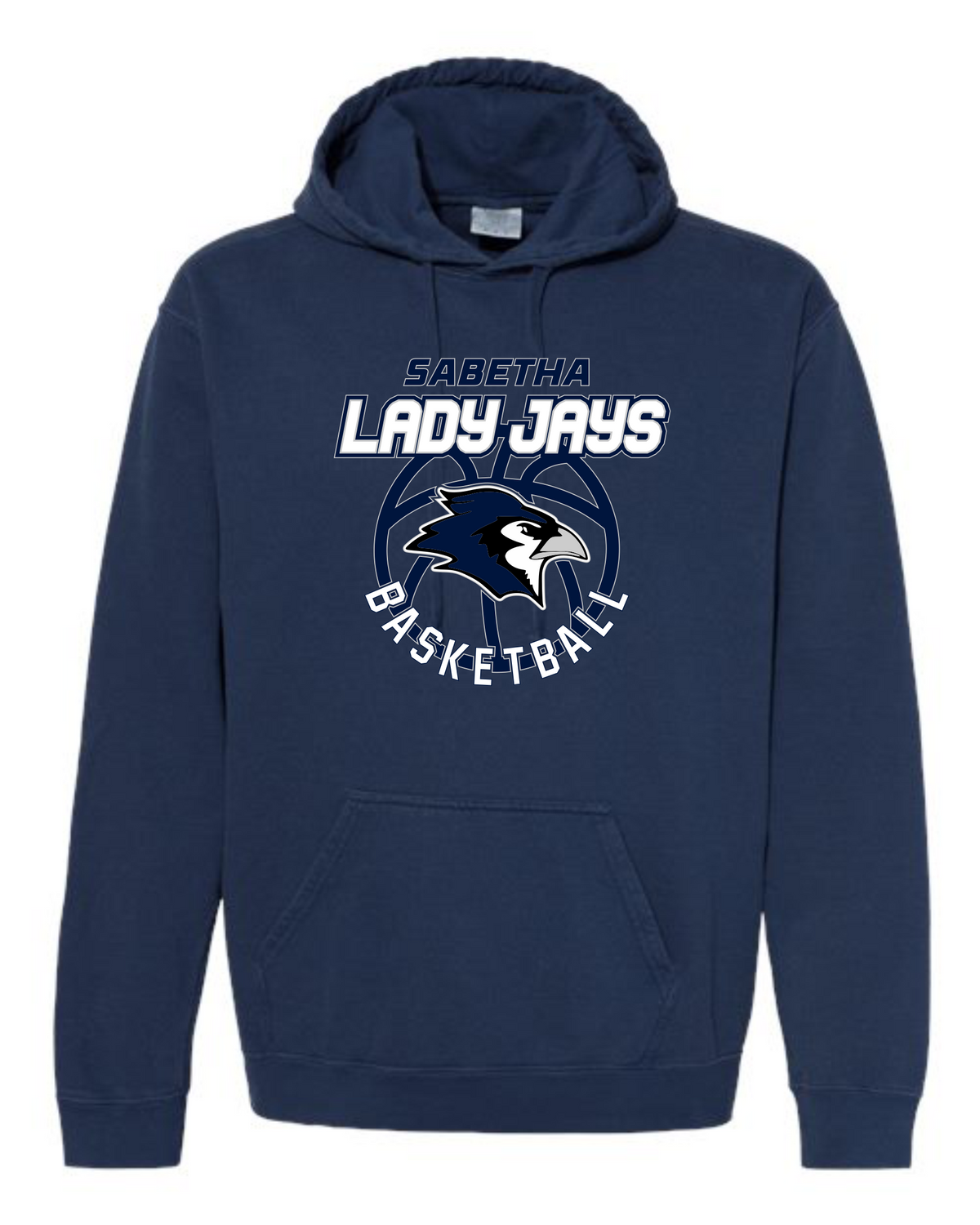 SMS Girls Basketball Hooded Sweatshirt