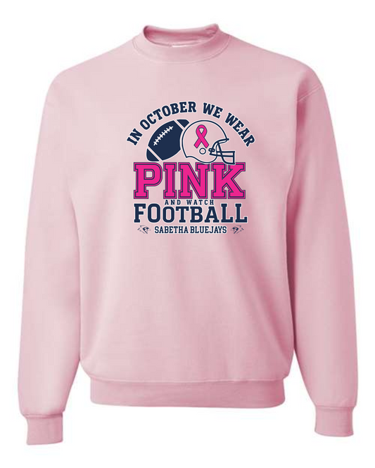SHS Cheer Pink Out Crewneck