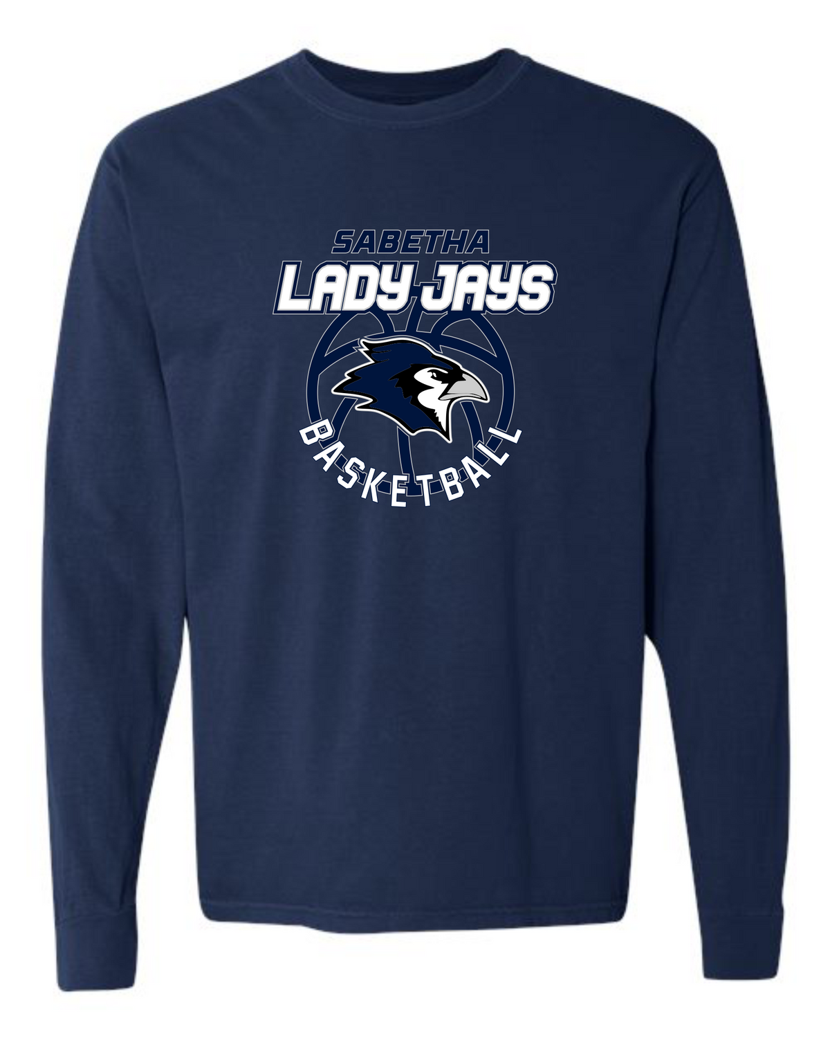 SMS Girls Basketball Long Sleeve T-Shirt