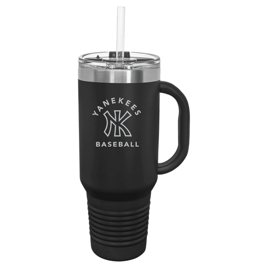 YaNEKees Baseball Block Curved Drinkware