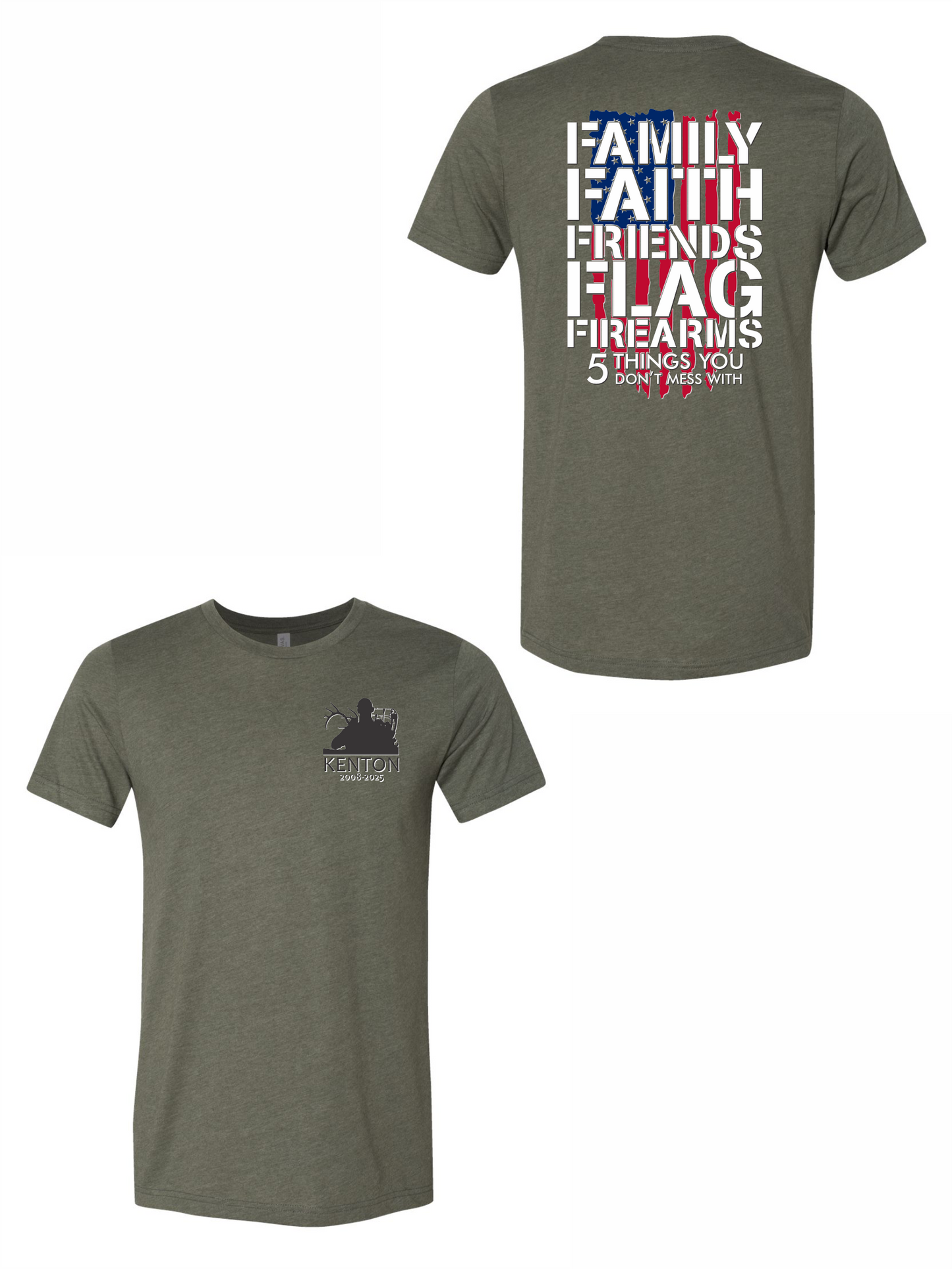 Kenton Farwell "5 Things" T-Shirts