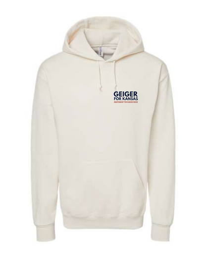Geiger for Kansas Hooded Sweatshirt